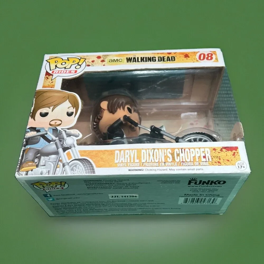 Funko Pop! Rides Vinyl: The Walking Dead - Daryl Dixon's Chopper #08